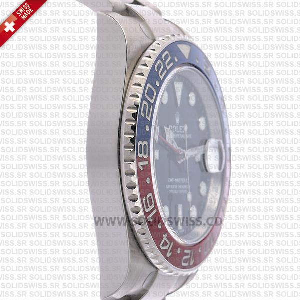 Rolex GMT-Master II SS Red Blue Black Ceramic