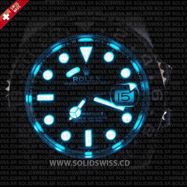 Rolex GMT-Master II Blue Superluminova Lume