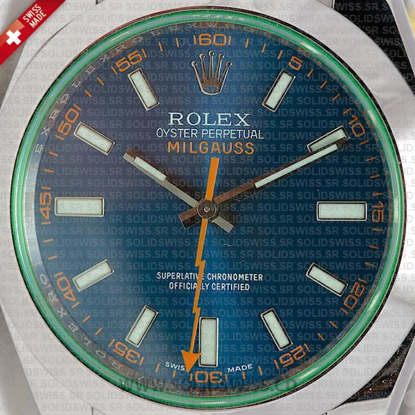 Rolex Milgauss Blue Dial 40mm