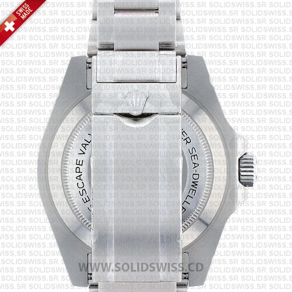 Rolex Sea-Dweller 4000 Black Dial Stainless Steel Oyster Bracelet