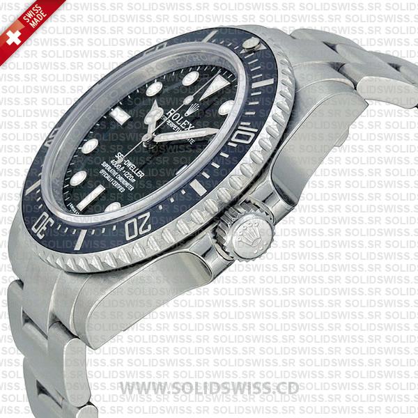 Rolex Sea-Dweller 4000 Black Dial Swiss Replica Watch