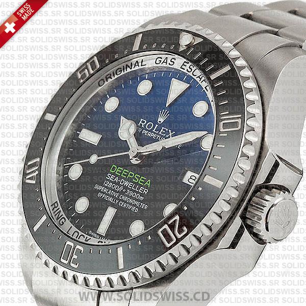 Rolex Sea-Dweller Oyster Perpetual 904L steel 44mm Replica Watch