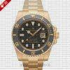 Rolex Submariner Date Watch 18k Yellow Gold