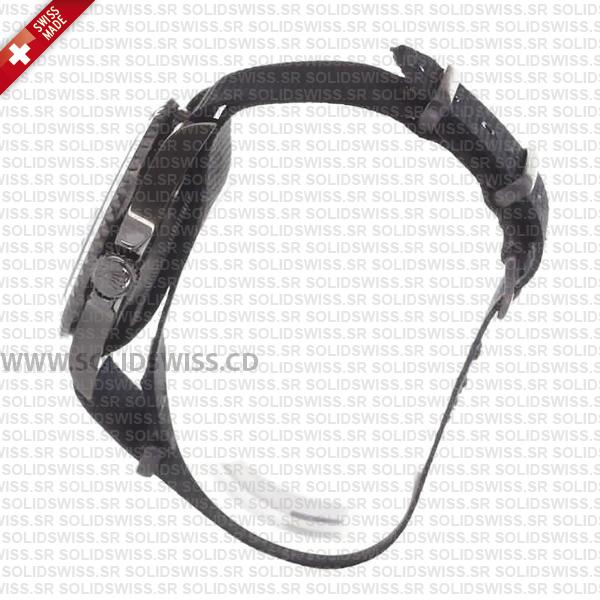 Rolex Submariner NATO Prohunter Date Black Ceramic Bezel Swiss Replica