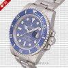 Rolex Submariner Stainless Steel Blue Dial with Ceramic Bezel