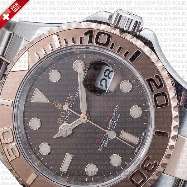 Rolex Yacht-Master Two-Tone Chocolate Dial 40mm