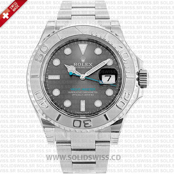 Rolex Yacht-Master 2016 Platinum Rolesium Dark Rhodium Dial