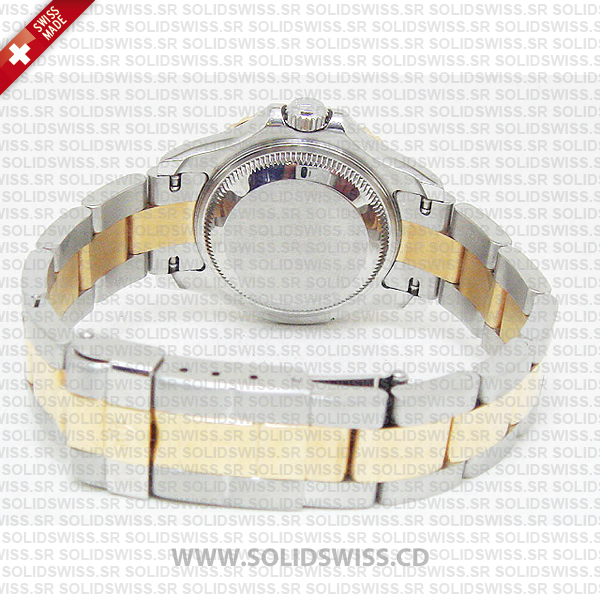 Rolex Yacht-Master 29mm Two-Tone Silver Dial 18k Yellow Gold Stainless Steel