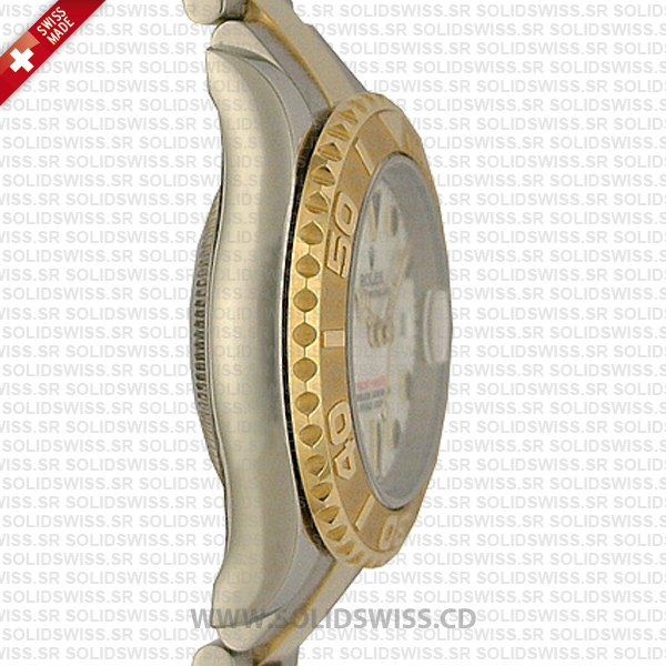 Rolex Oyster Perpetual Date Yacht-Master Two-Tone Gold 904L Steel