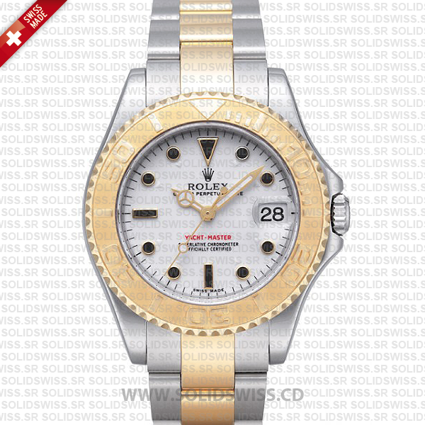 Rolex Yacht-Master Two-Tone Yellow Gold 35mm Replica Watch