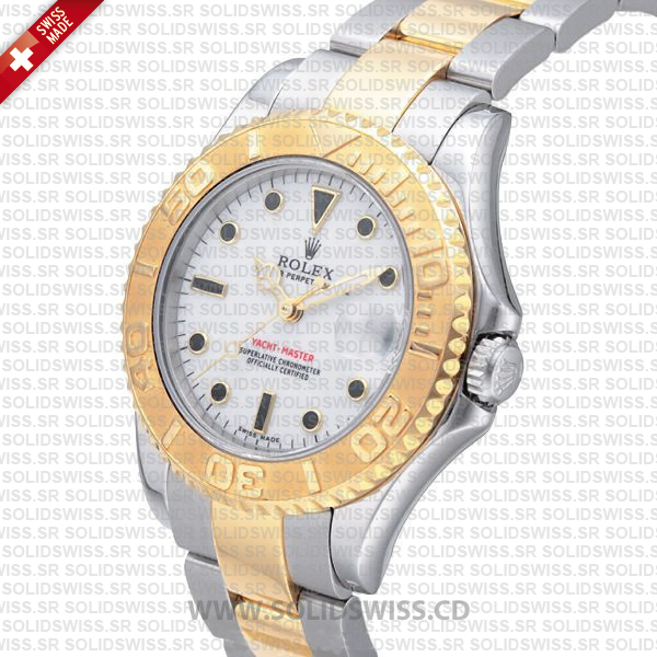 Rolex Yacht-Master Two-Tone Yellow Gold 35mm Replica