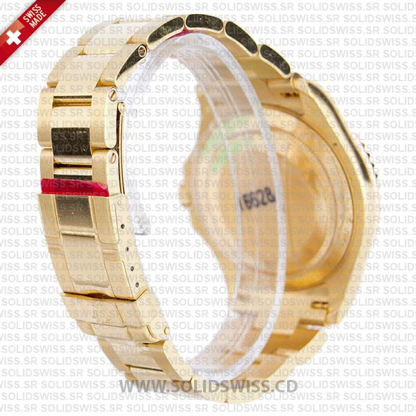 Rolex Yacht-Master 18k Yellow Gold Blue Dial 904L Stainless Steel