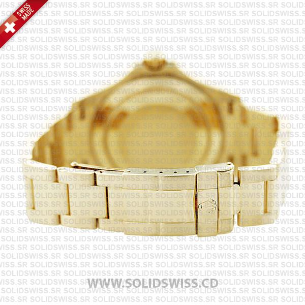 Rolex Yacht-Master 18k Yellow Gold White Dial