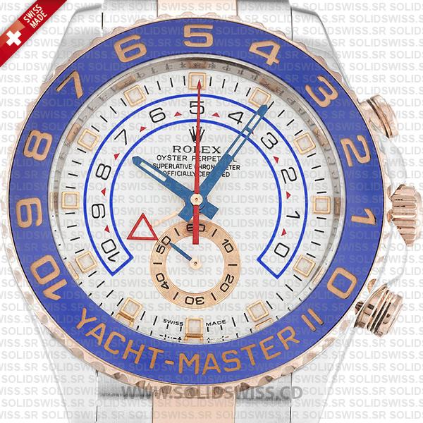 Rolex Yacht-Master II Two-Tone 18k Rose Gold 44mm