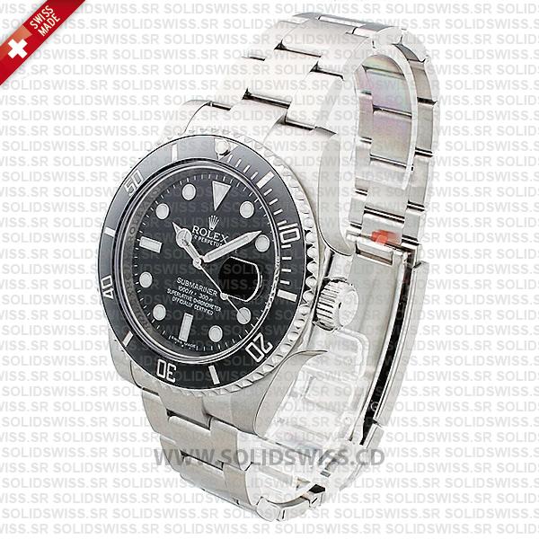 Rolex Sumbariner Steel Black Ceramic Swiss Replica