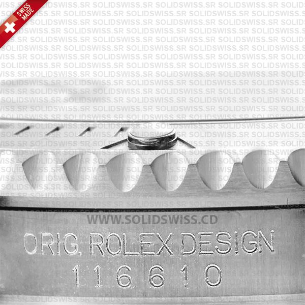 Rolex Sumbariner Steel Black Ceramic Swiss Replica