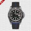 Rolex Rubber Strap 904L Stainless Steel Tang Buckle