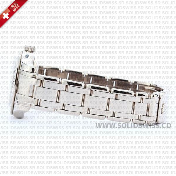 Rolex Datejust Pearlmaster 29mm Diamond Dial White Diamond Dial 904L Steel Bracelet