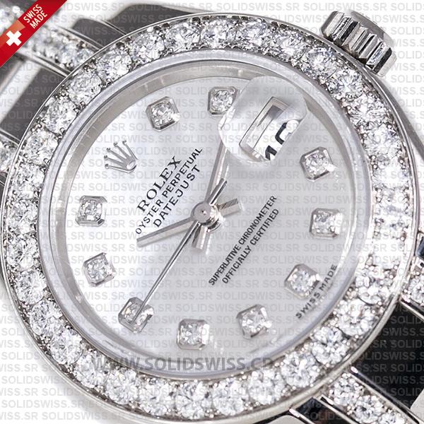 Rolex Pearlmaster White Gold Diamond Bezel 29mm