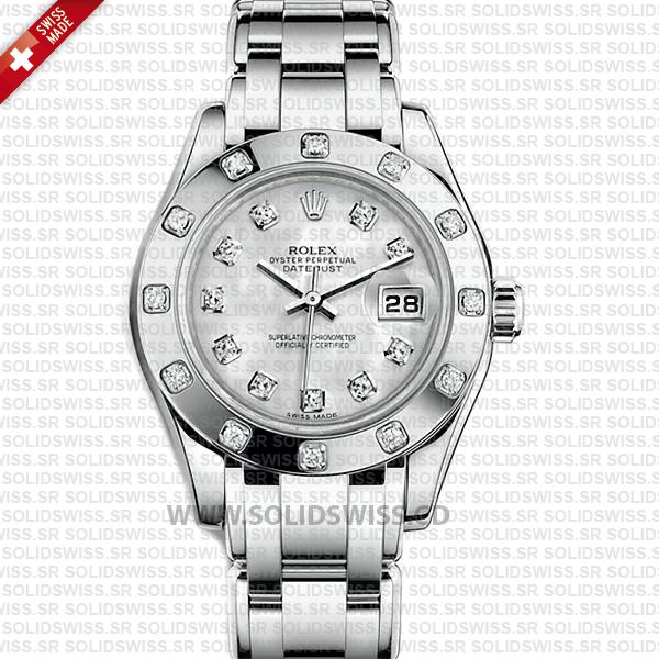 Rolex Datejust Pearlmaster Diamond Dial