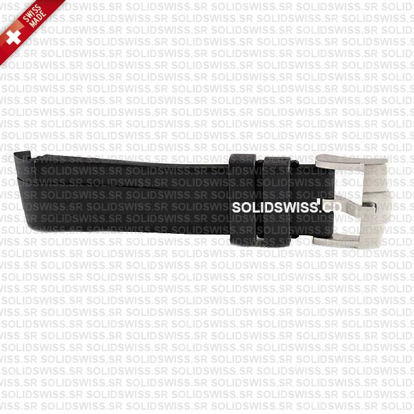 Rolex Rubber Strap Complete With 904L Stainless Steel Tang Buckle Solidswiss.cd