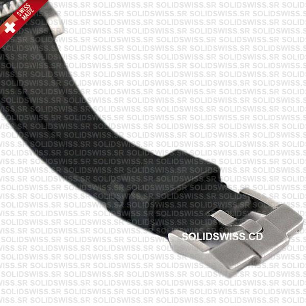 Rolex Rubber Strap Complete With 904L Stainless Steel Tang Buckle Solidswiss.cd