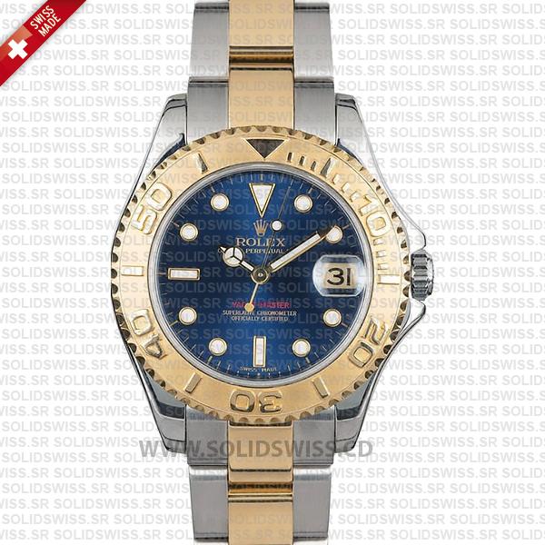 Rolex Yacht-Master Yellow Gold Blue Dial | Two-Tone Watch