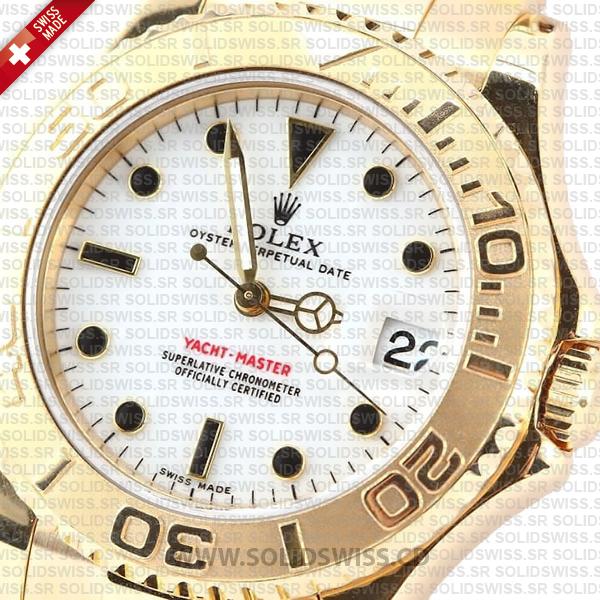 Rolex Yacht-Master 35mm 18k Yellow Gold