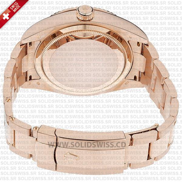 Rolex Sky-Dweller Rose Gold Chocolate Dial 42mm