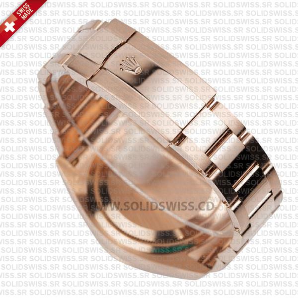 Rolex Sky-Dweller 42mm Chocolate Dial 18k Rose Gold Stainless Steel