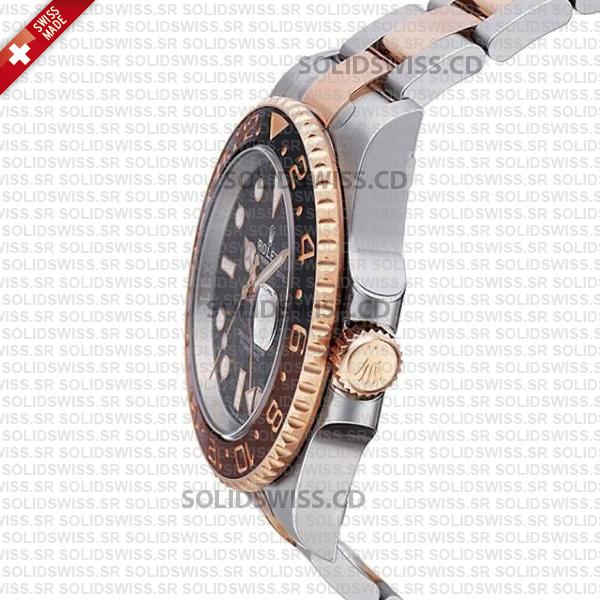 Rolex GMT-Master II Two Tone Rose Gold Watch