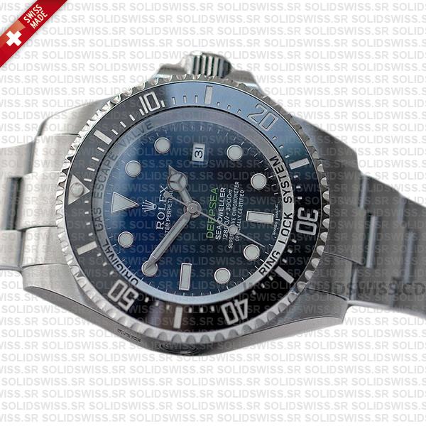 Rolex Sea-Dweller Oyster Perpetual 904L steel 44mm Swiss Replica Watch