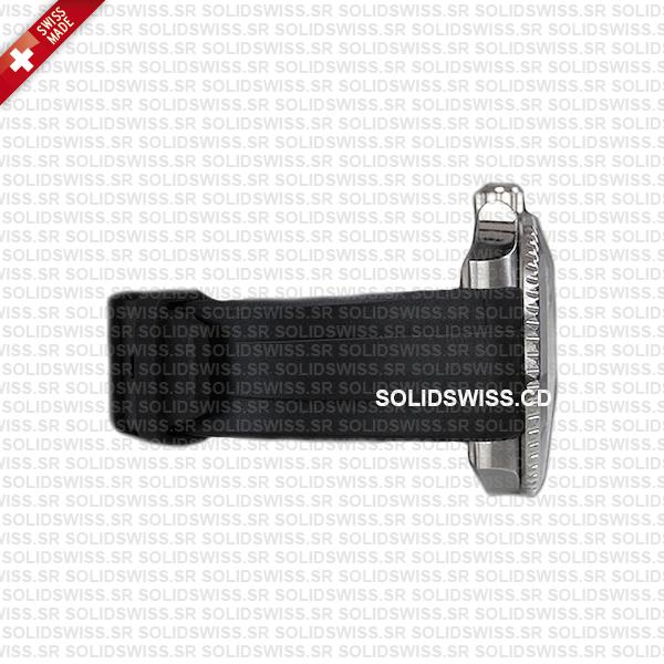 Rolex Rubber Strap Complete With 904L Stainless Steel Folding Oysterlock Clasp Solidswiss.cd