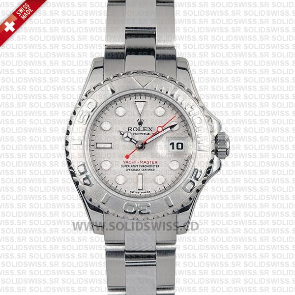 Rolex Yacht-Master Platinum Silver Dial | Swiss Replica Watch