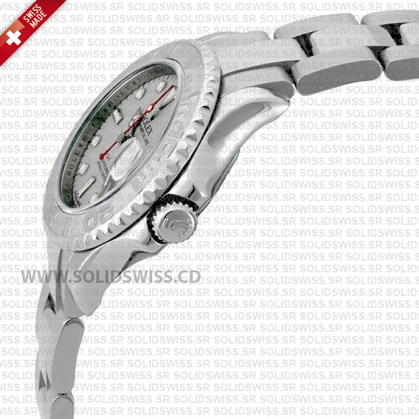 Rolex Yacht-Master Platinum Silver Dial Replica