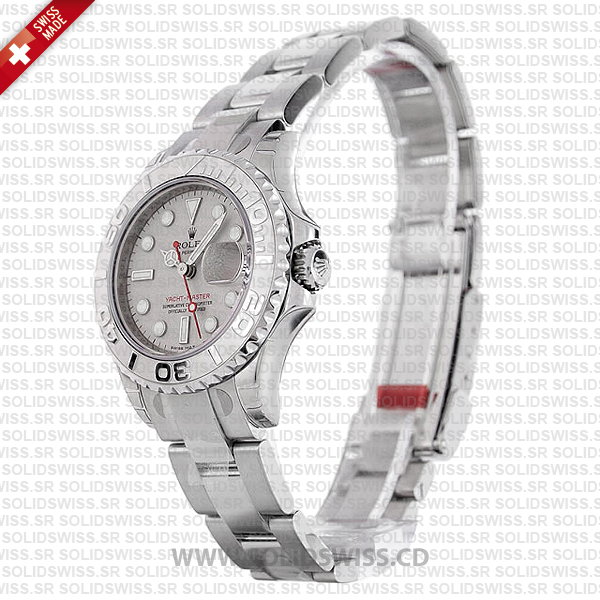 Rolex Yacht-Master Platinum Silver Dial