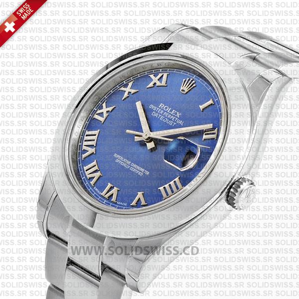 Rolex Datejust II Steel 41mm Blue Dial 116300