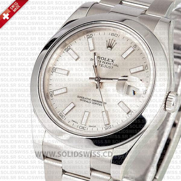 Rolex Datejust II Stainless Steel Silver Dial 41mm