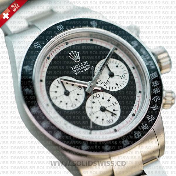 Rolex Daytona Bamford Newman Black Dial Steel 40mm Swiss replica
