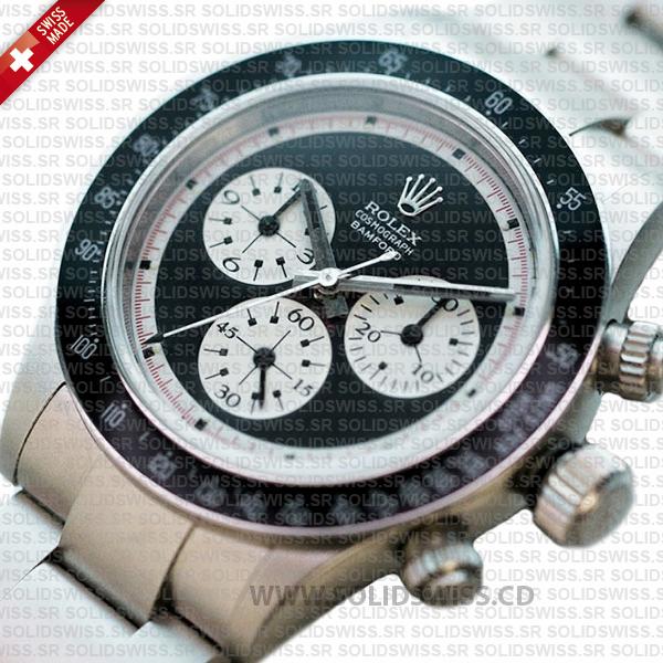 Rolex Daytona Bamford Newman Black Dial Steel 40mm Swiss replica