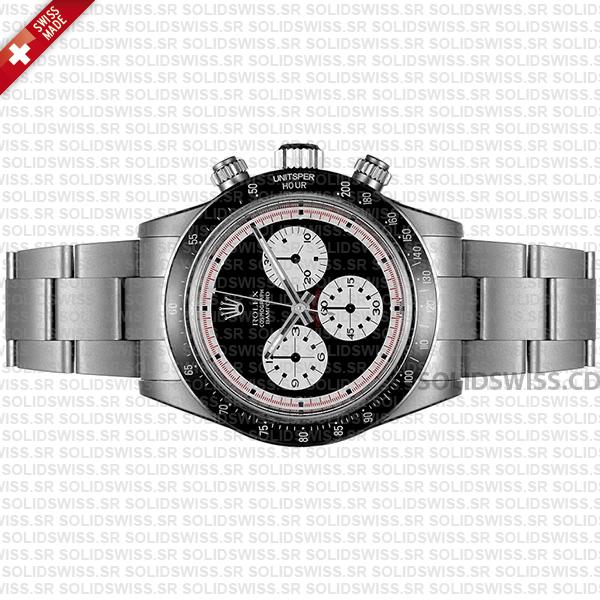Rolex Daytona Bamford Newman Black Dial Steel 40mm Swiss replica