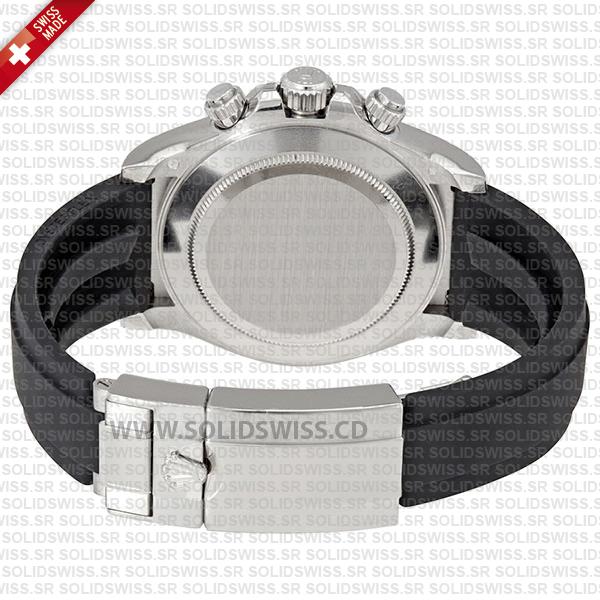 Rolex Cosmograph Daytona 18k White Gold Silver Dial