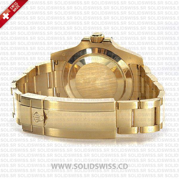 Rolex Submariner 18k Yellow Gold Black Dial Replica