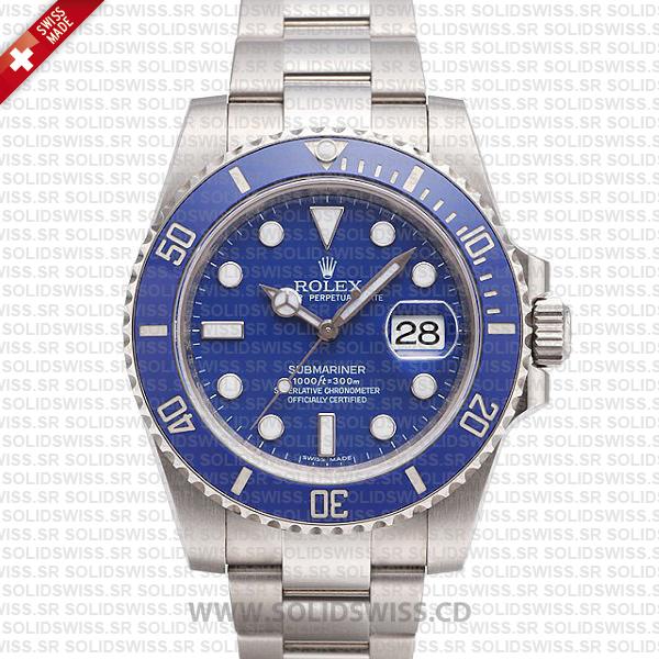 Rolex Submariner Stainless Steel Blue Dial | Solidswiss Replica