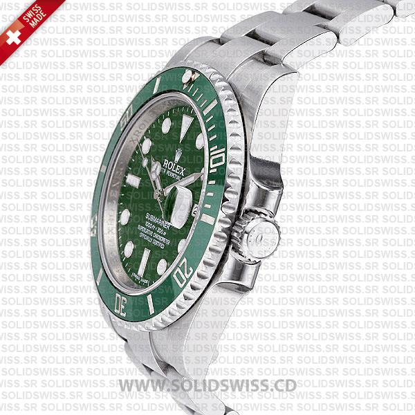 Rolex Submariner Stainless Steel Green