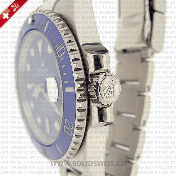 Rolex Submariner Stainless Steel Blue Dial Blue Ceramic
