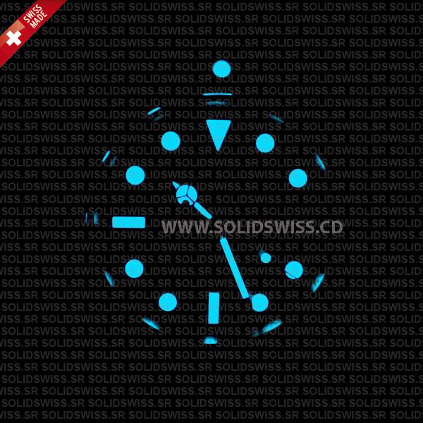 Rolex Submariner Blaken D-Blue Dial DLC