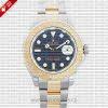 Rolex Yacht-Master Two-Tone Gold Blue Dial Watch